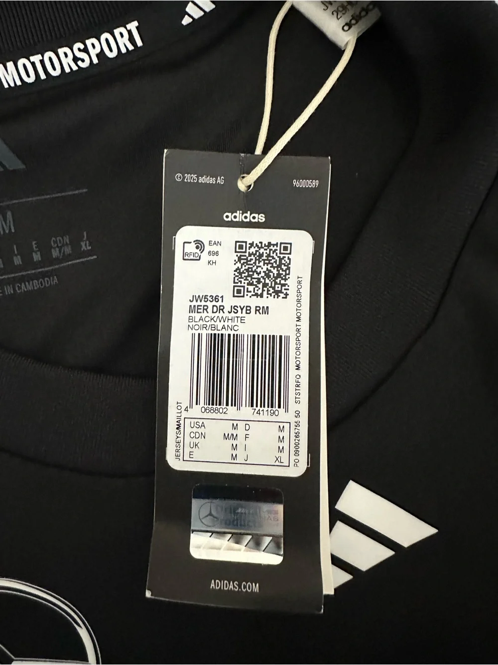 Adidas Men’s Mercedes AMG Petronas Formula 1 Jersey